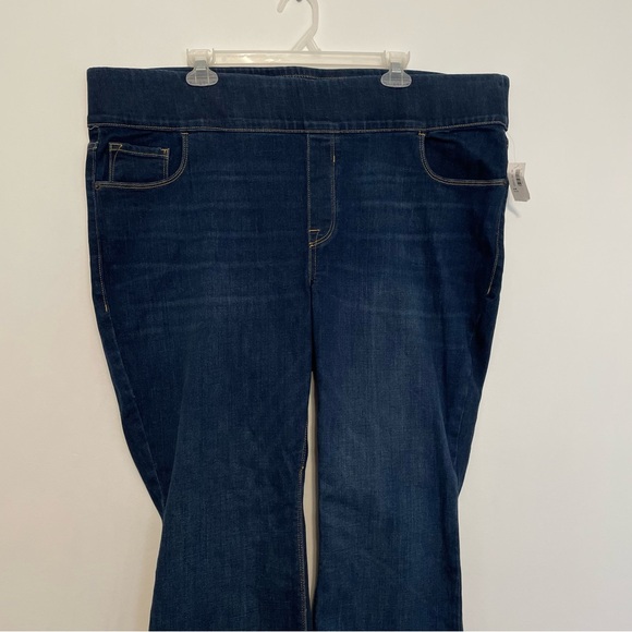 NEW NWT OLD NAVY Plus Size High Waisted Rockstar Pull On Jeggings Dark Jeans 24 - Picture 5 of 16